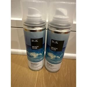 IGK BEACH CLUB Touchable Texture Hiar Spray | Lightweight | Vegan |